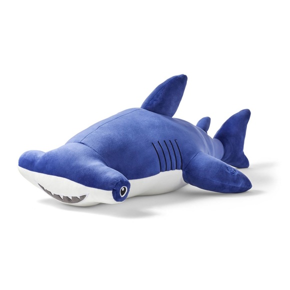 NEW LED Light Up Shark Squishy Pillow - It lights up! Hammerhead Shark - Picture 2 of 5